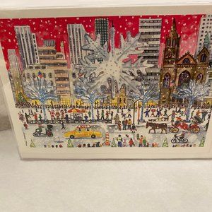 MICHAEL STORRINGS Snowflake On Fifth Boxed Christmas Cards